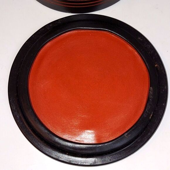 Ronda Navajo Red Clay Trinket Bowl With Lid - Picture 4 of 9